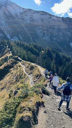 Abstieg vom Flgespitz