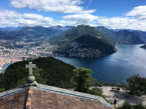 Lugano vom San Salvatore